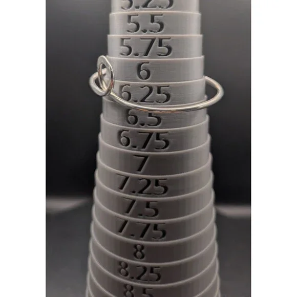 Mexico 925 Sterling Silver Hammered Bracelet, Adjustable, 0.384ozt / 0.42oz - Picture 7 of 8